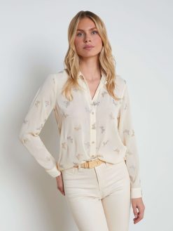 L'AGENCE Blouse Brodee Laurent