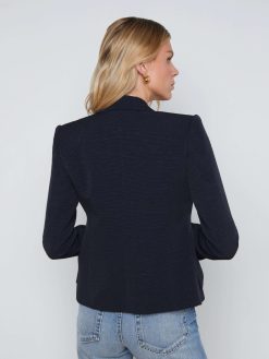 L'AGENCE Blazer Texture Jennah