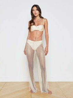 L'AGENCE Pantalon Cache-Maillot En Maille Noemi