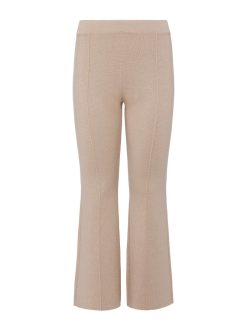 L'AGENCE Pantalon Court Evase En Tricot Ren