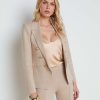 L'AGENCE Blazer En Tricot Metallise Kenzie