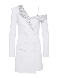 L'AGENCE Robe Blazer Asymetrique Dorothea