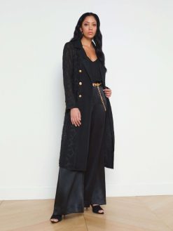 L'AGENCE Trench-Coat En Dentelle Dottie