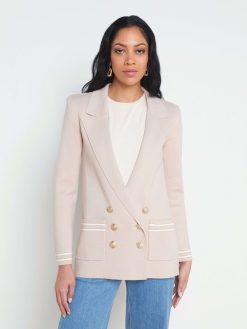 L'AGENCE Blazer Boyfriend En Tricot Eileen