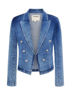 L'AGENCE Blazer En Jean Wayne