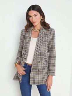 L'AGENCE Blazer Boyfriend Surdimensionne Aimee