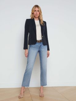 L'AGENCE Blazer Texture Jennah