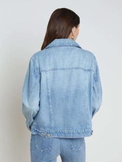 L'AGENCE Veste En Jean Oversize Mack