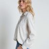 L'AGENCE Blouse Nina En Coton Lurex